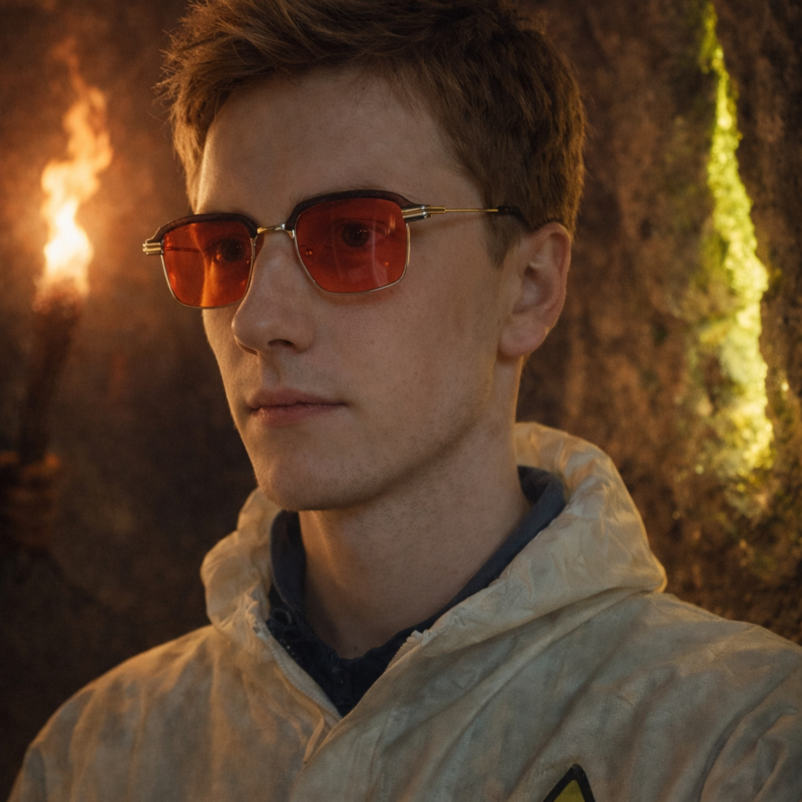 Okulary przeciw światłu niebieskiemu na noc