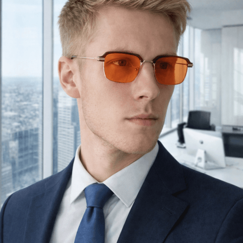 Okulary dzienne przeciw światłu niebieskiemu